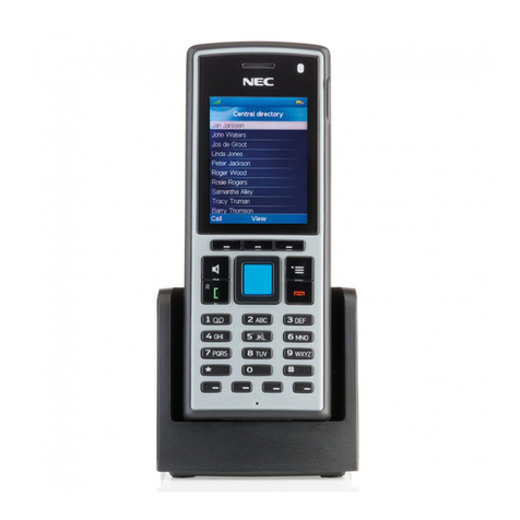NEC I766 DECT Operating and maintenance manual