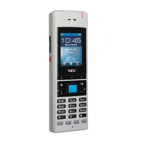 NEC I766 DECT User manual