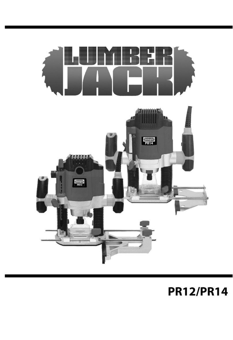 Lumberjack PR12 User manual
