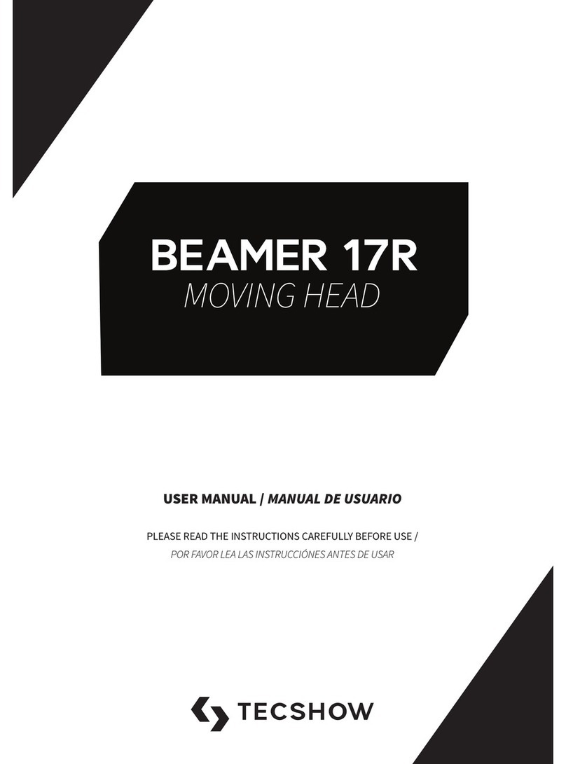 TECshow BEAMER 17R user manual
