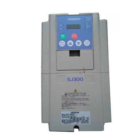 Hitachi SJ300 Series User manual