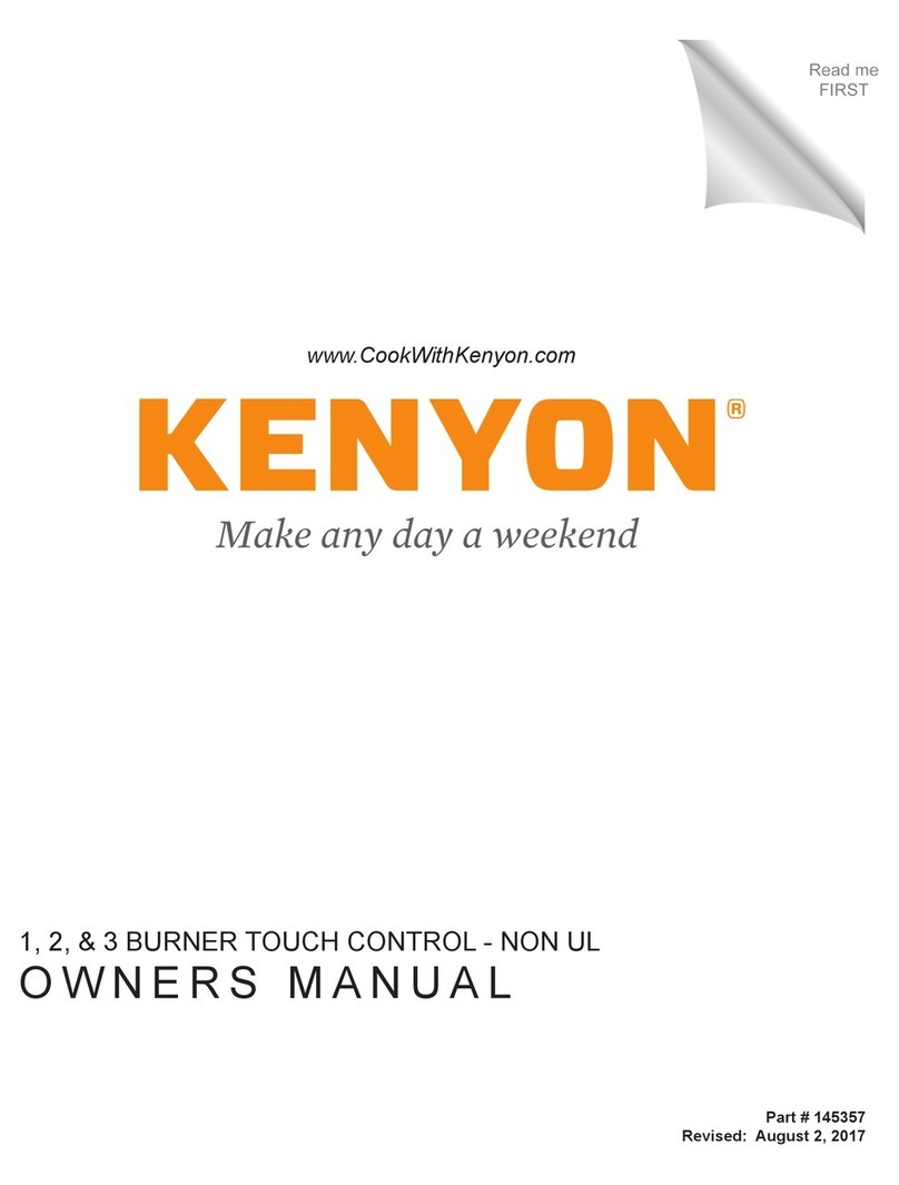 Kenyon B40547PUPS owner's manual