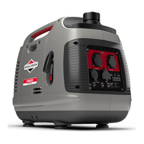Briggs & Stratton P2200 Operator's manual