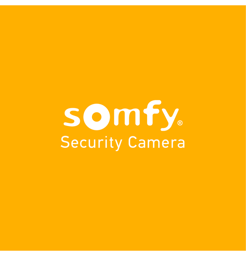 SOMFY Security Camera User manual