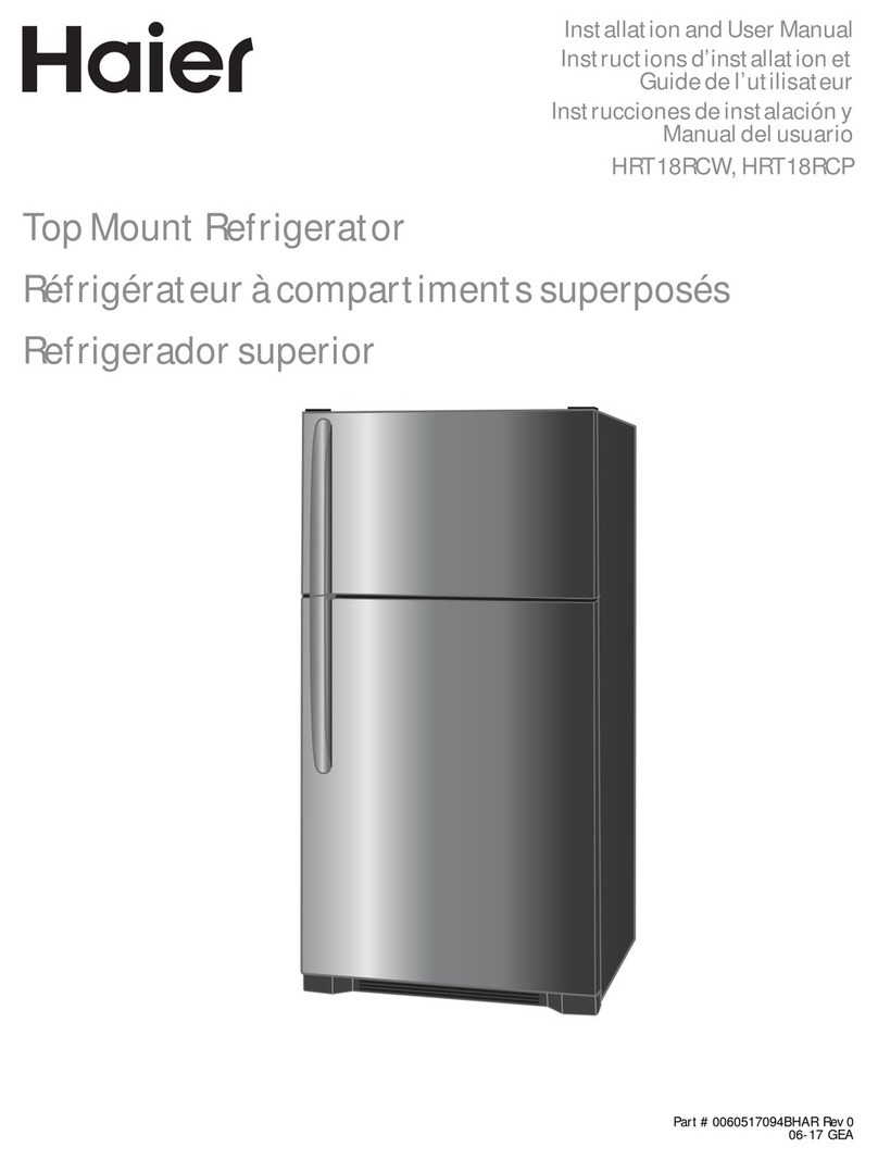 Haier HRT18F2APE User manual