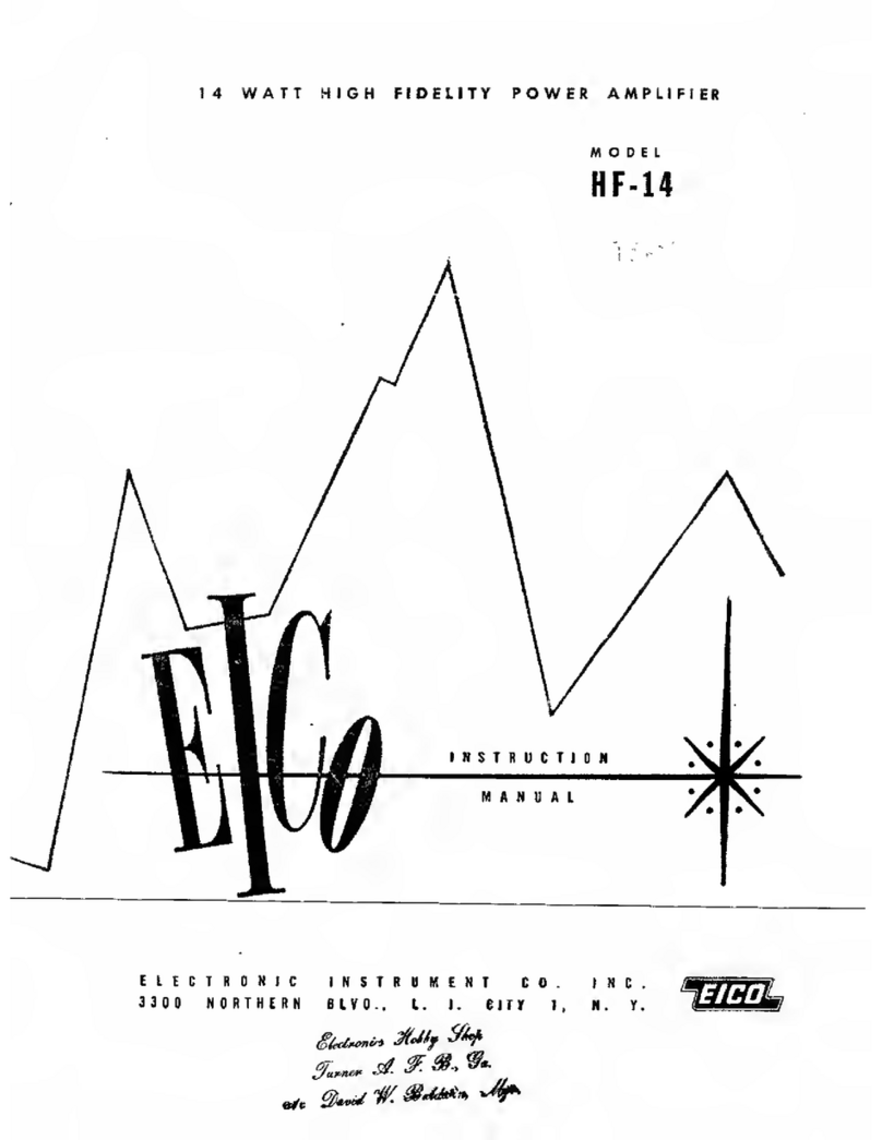 Eico HF-14 instruction manual