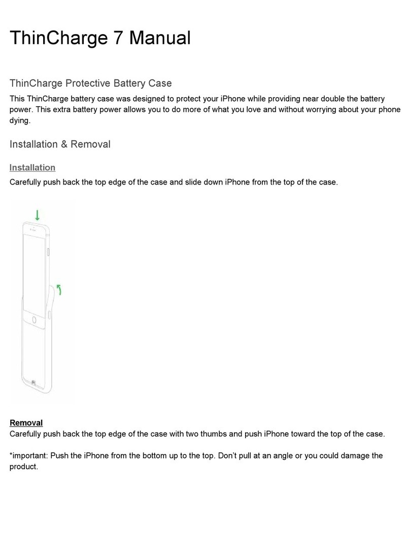 ChargeTech ThinCharge 7 manual