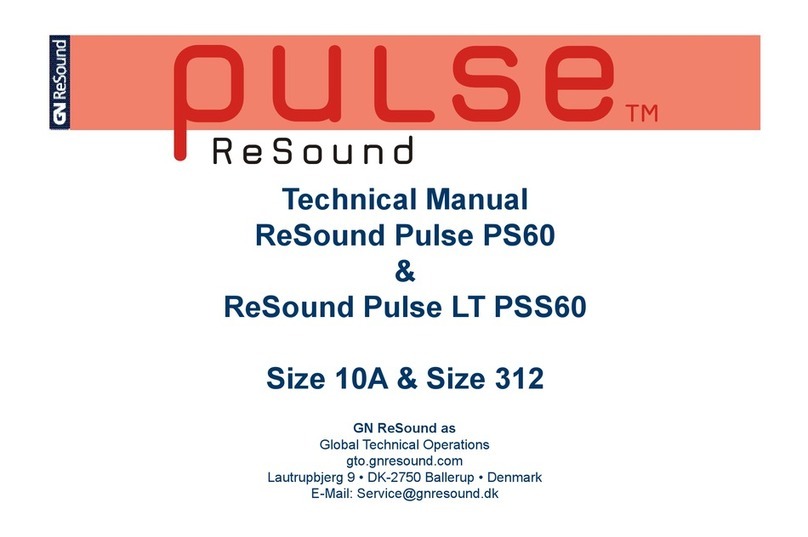 ReSound Pulse PS60 Technical manual