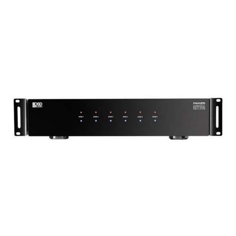 OSD Audio PAM 1270 User manual