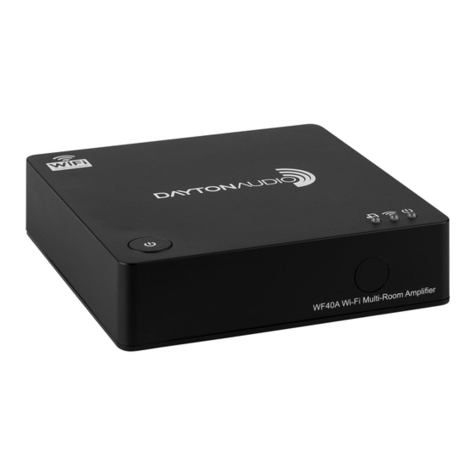 DaytonAudio WF40A User manual