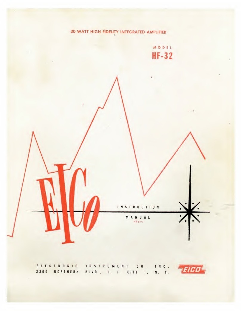 Eico HF-32 User manual
