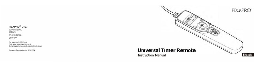 Pixapro UTR-C3 instruction manual