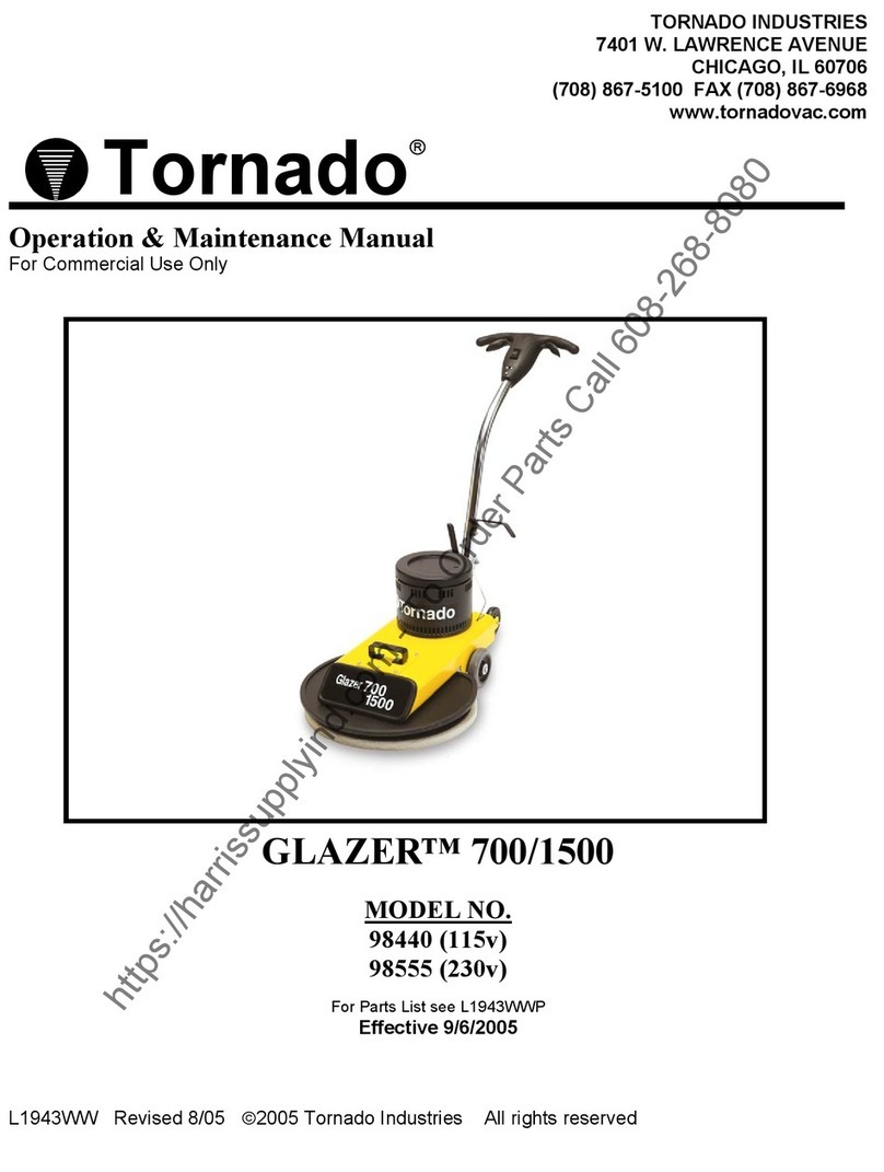 Tornado GLAZER 700 Manual