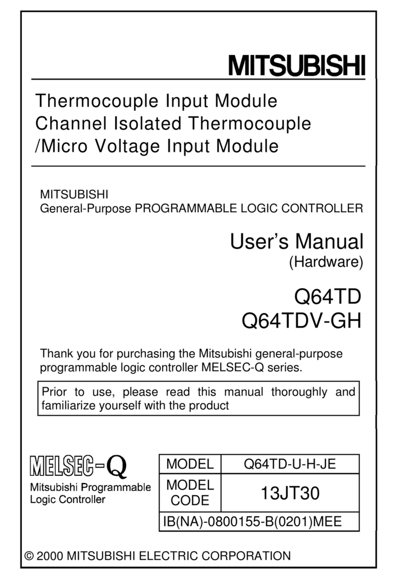 Mitsubishi Q64TD user manual