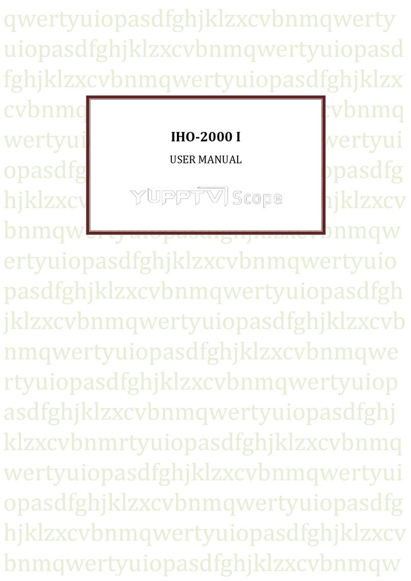 YuppTV IHO-2000 I User manual