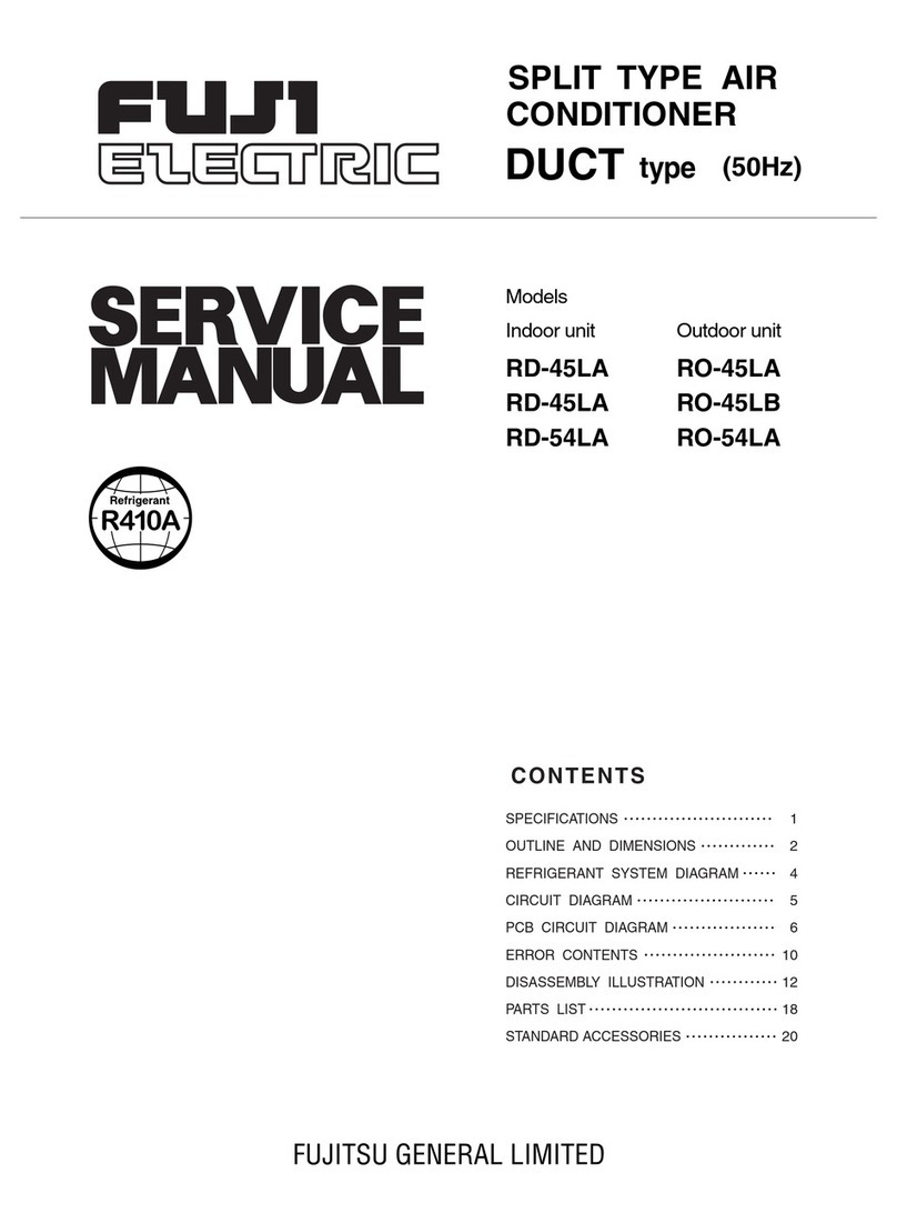 Fuji Electric RD-45LA User manual