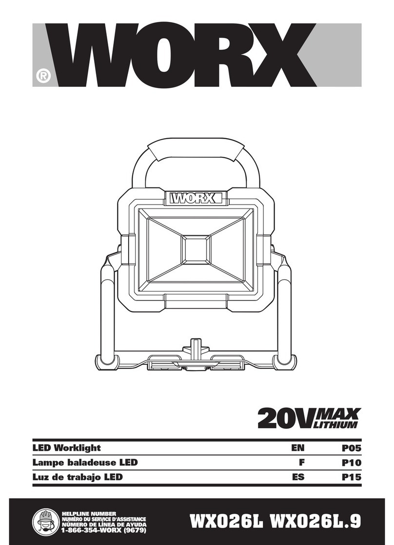 Worx WX026L User manual