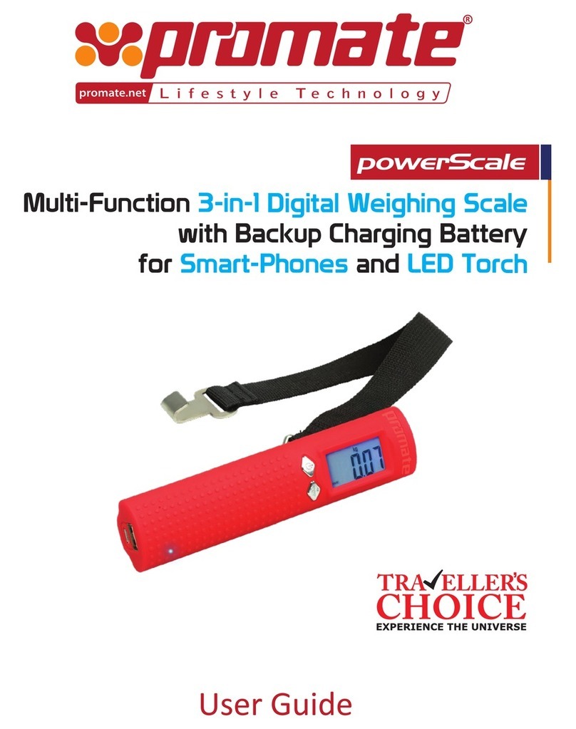 Promate powerScale user guide
