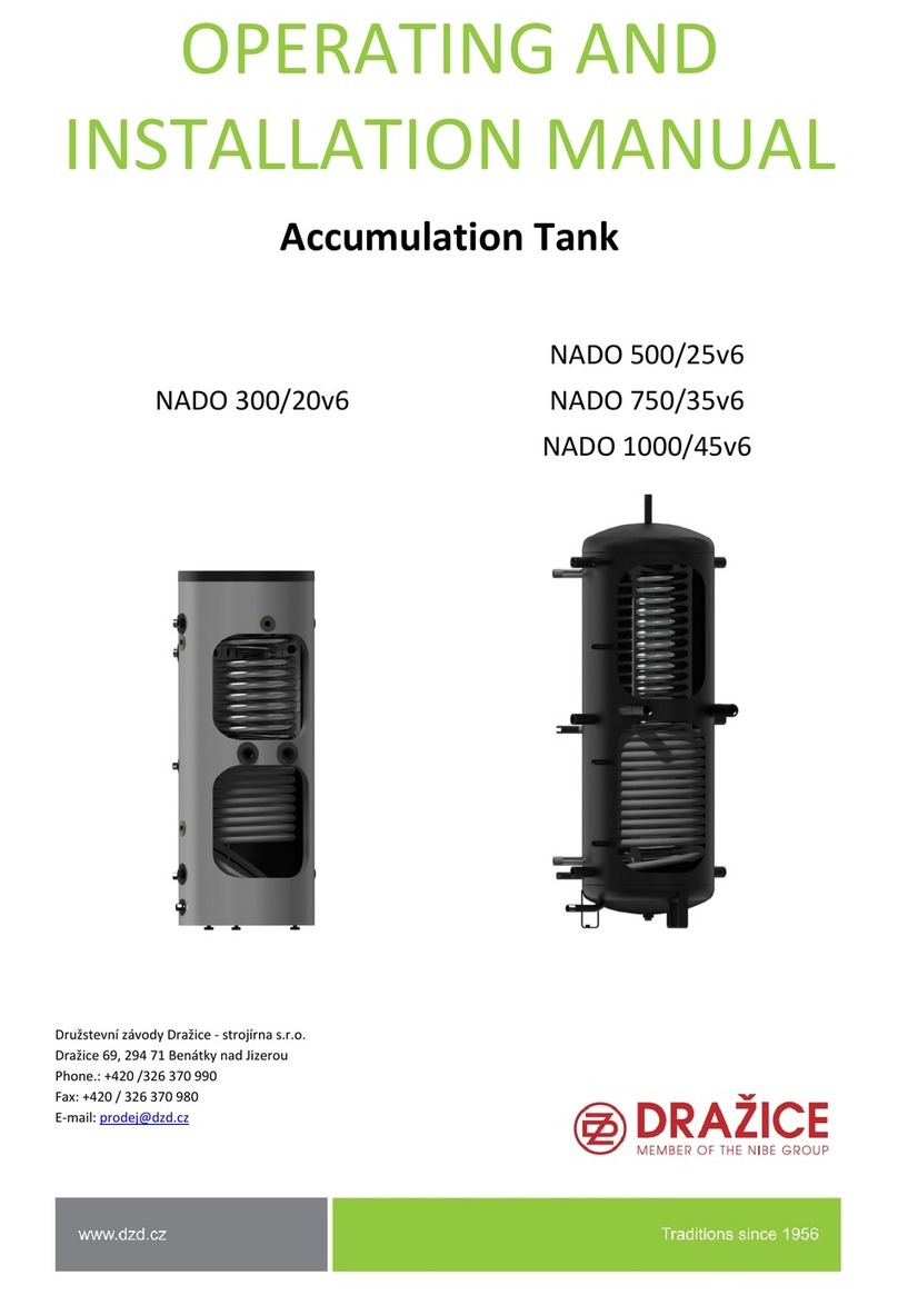 Drazice NADO 300/20v6 OPERATING AND INSTALLATION Manual Drazice NADO 300/20v6 OPERATING AND INSTALLATION Manual