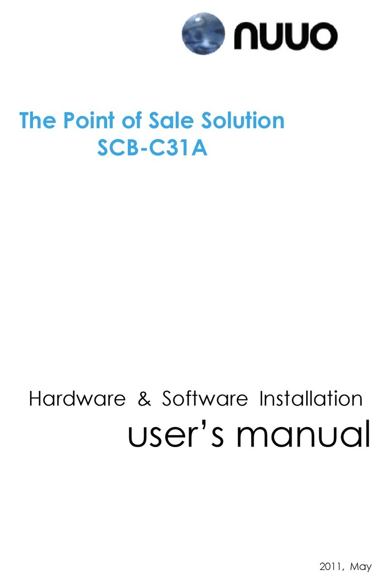 NUUO SCB-C31A POS user manual