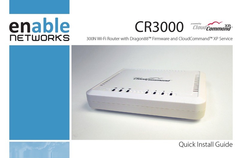 Enable Networks CR3000 Quick install guide