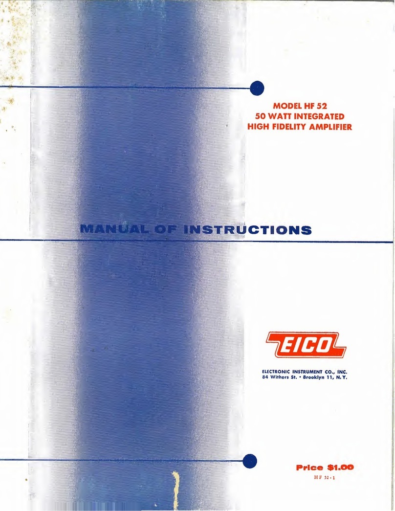 Eico HF 52 Manual