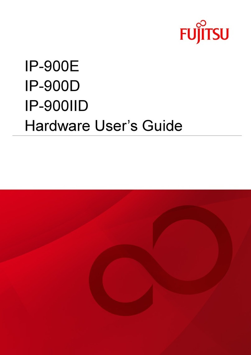 Fujitsu IP-900E Installation manual
