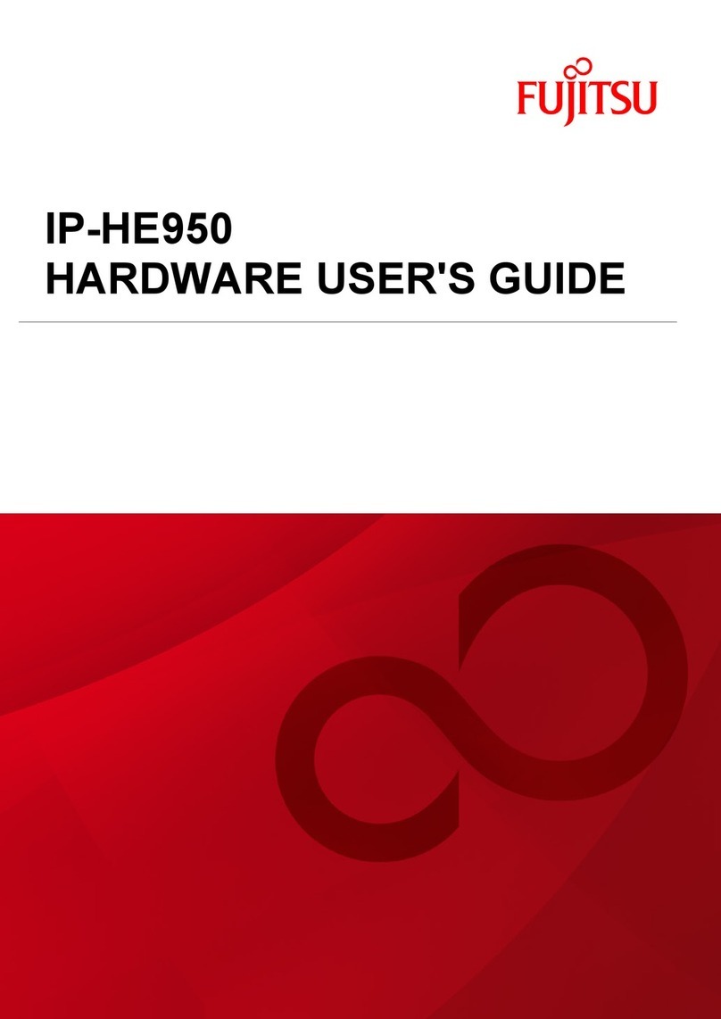 Fujitsu IP-HE950 Hardware user's guide