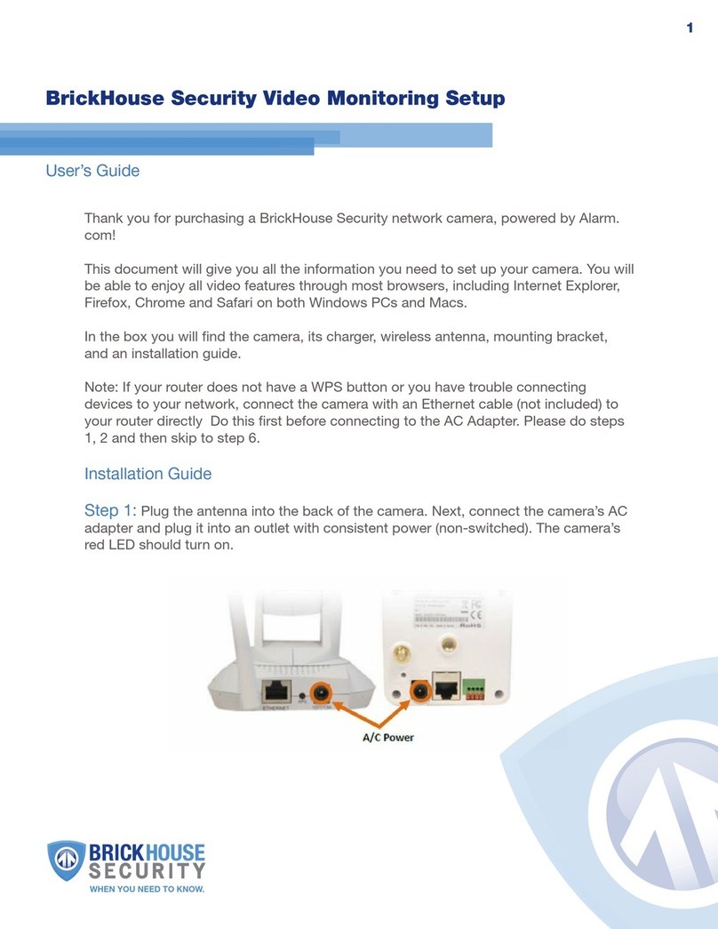 BRICK HOUSE ADC-V520 Setup manual