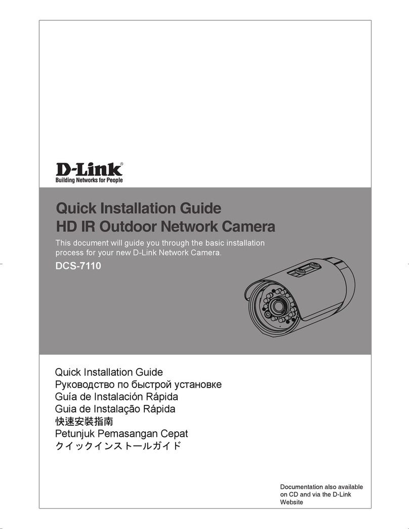 D-Link SECURICAM DCS-7110 User manual