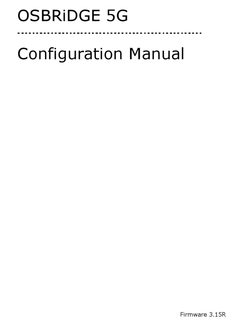 OSLiNK OSBRiDGE 5G Configuration manual