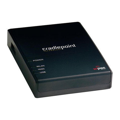 Cradlepoint wipipe CTR350 User manual