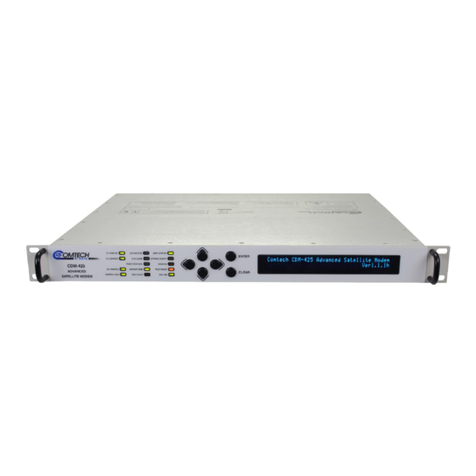 Comtech EF Data CDM-425 User manual