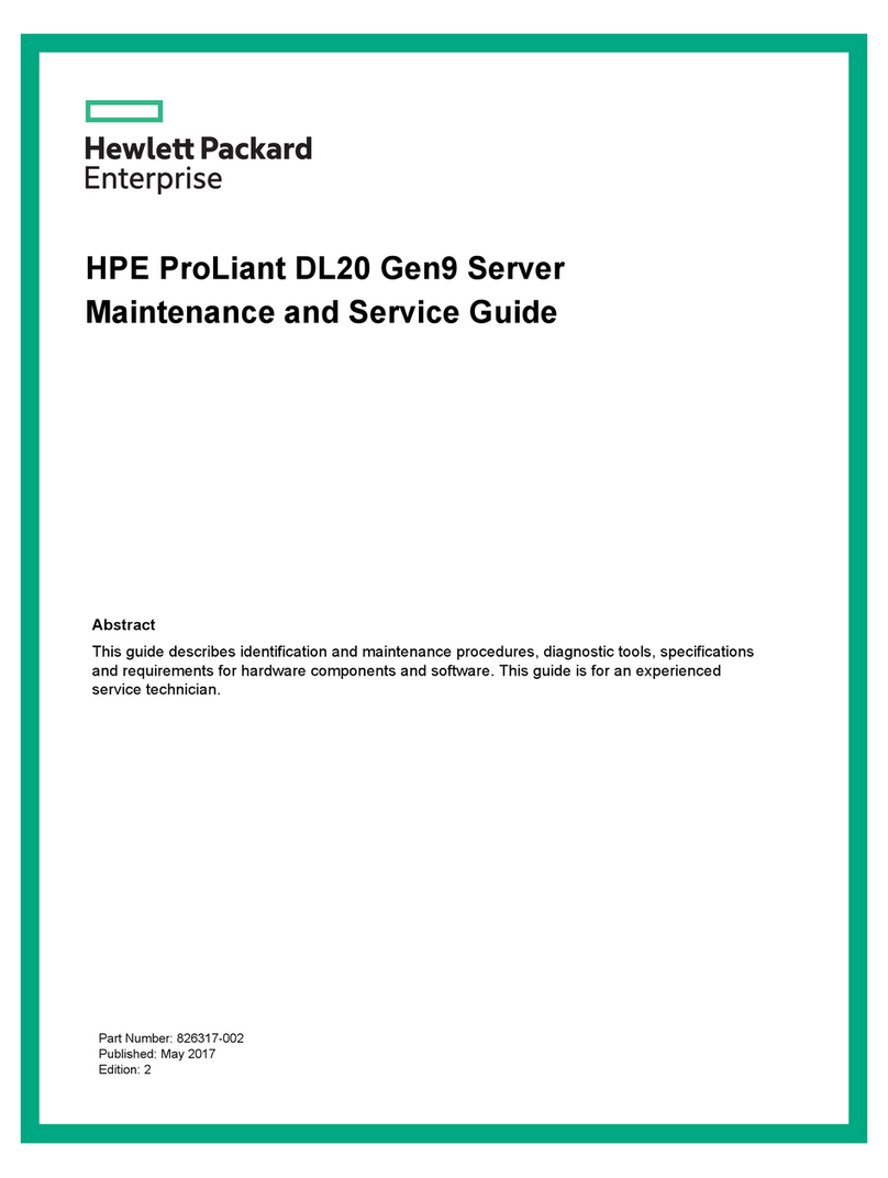 HPE ProLiant DL20 Manual