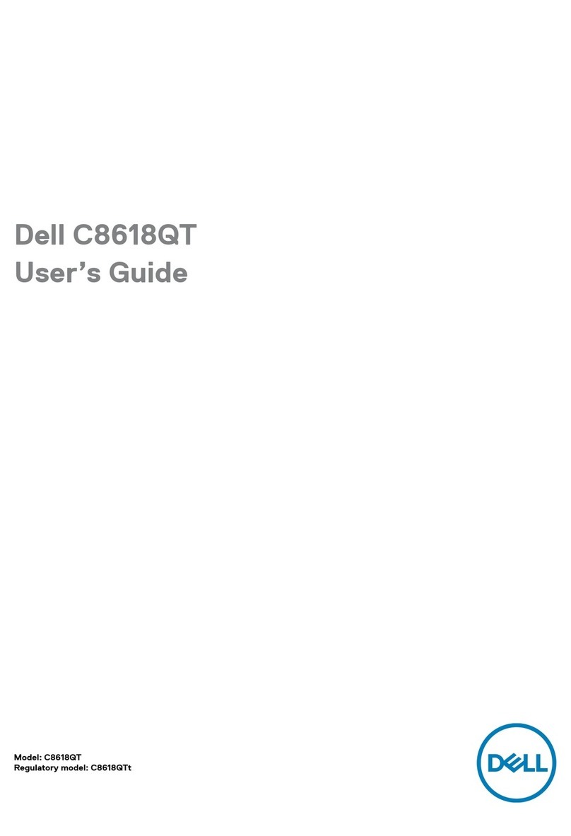Dell C8618QT User manual