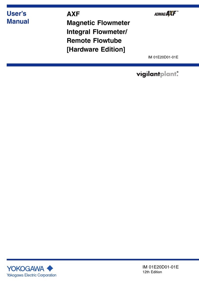YOKOGAWA AXF series user manual