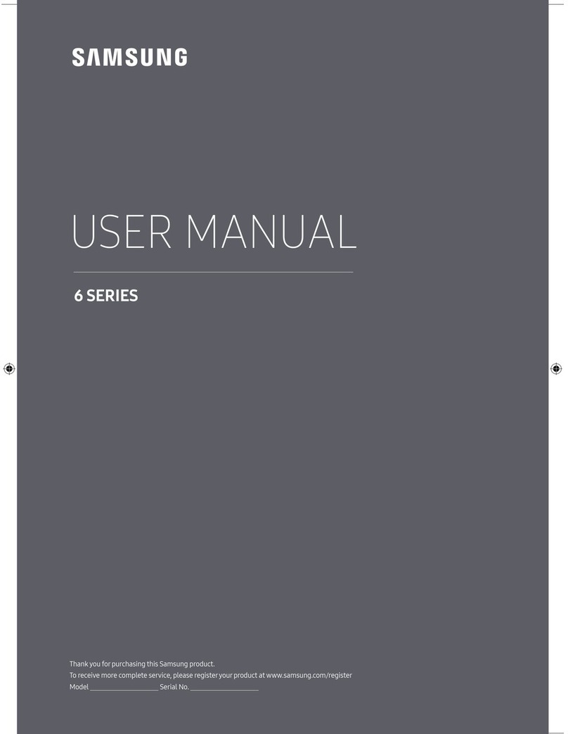Samsung UN40MU6100PXPA User manual