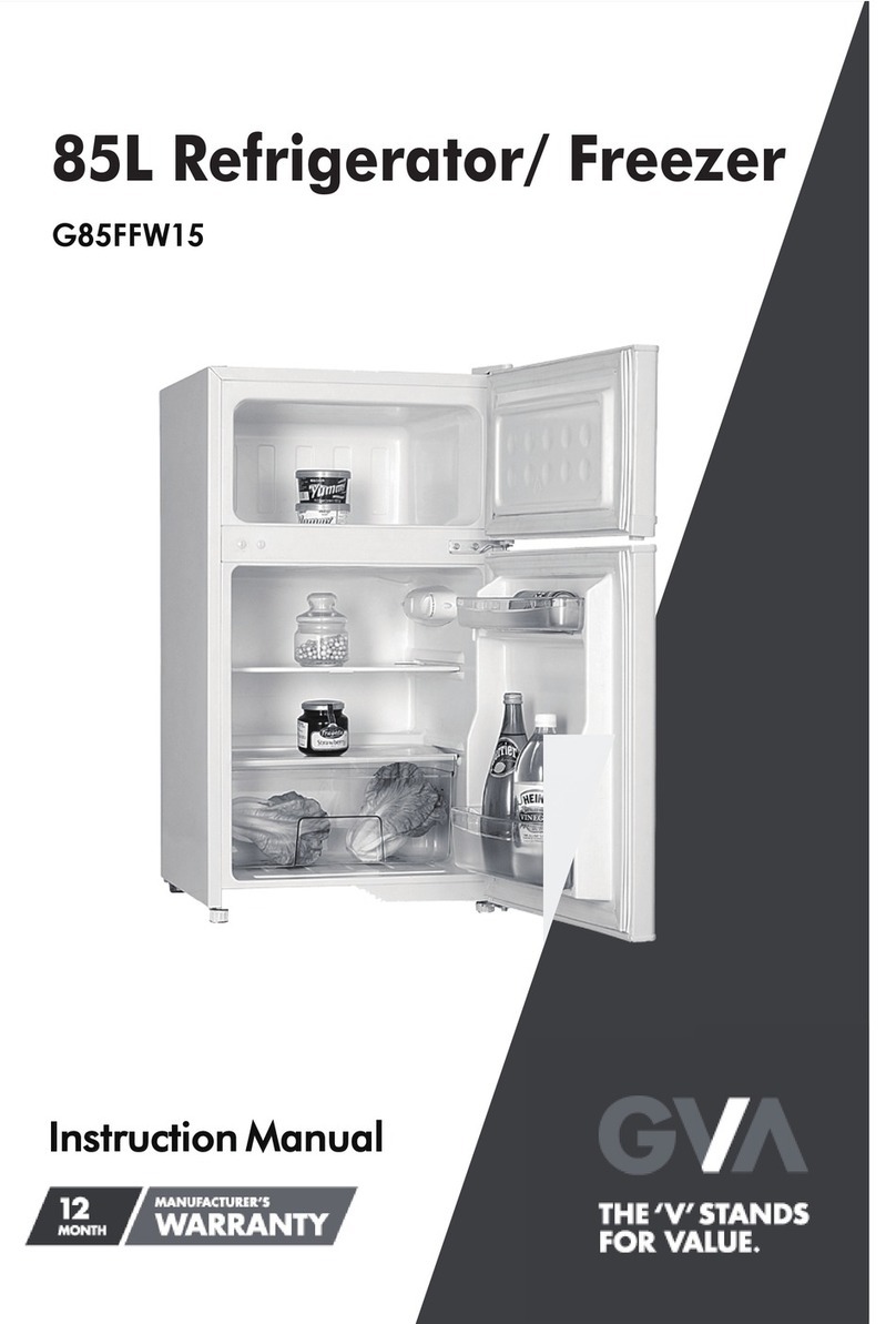 GVA G85FFW15 User manual