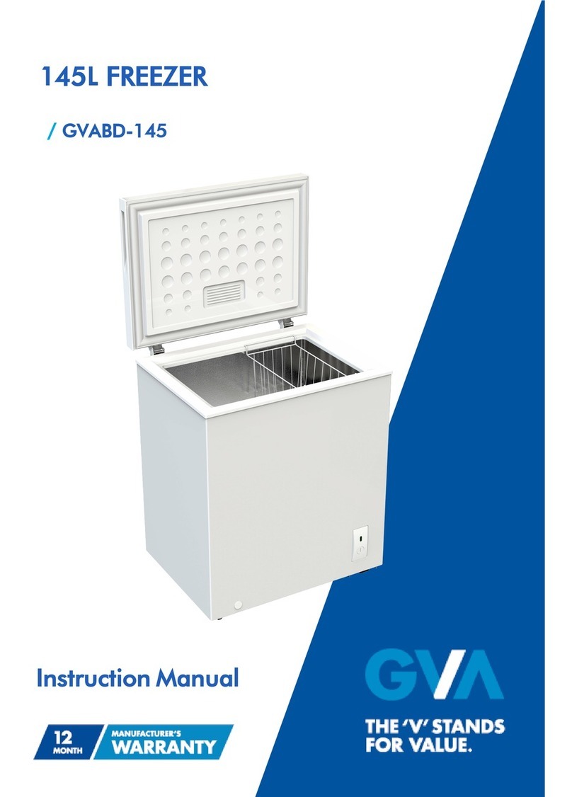 GVA GVABD-145 instruction manual