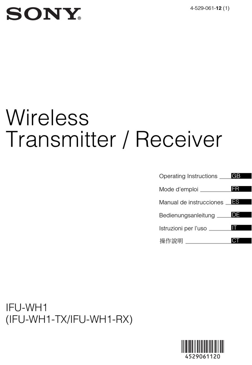 Sony IFU-WH1 User manual