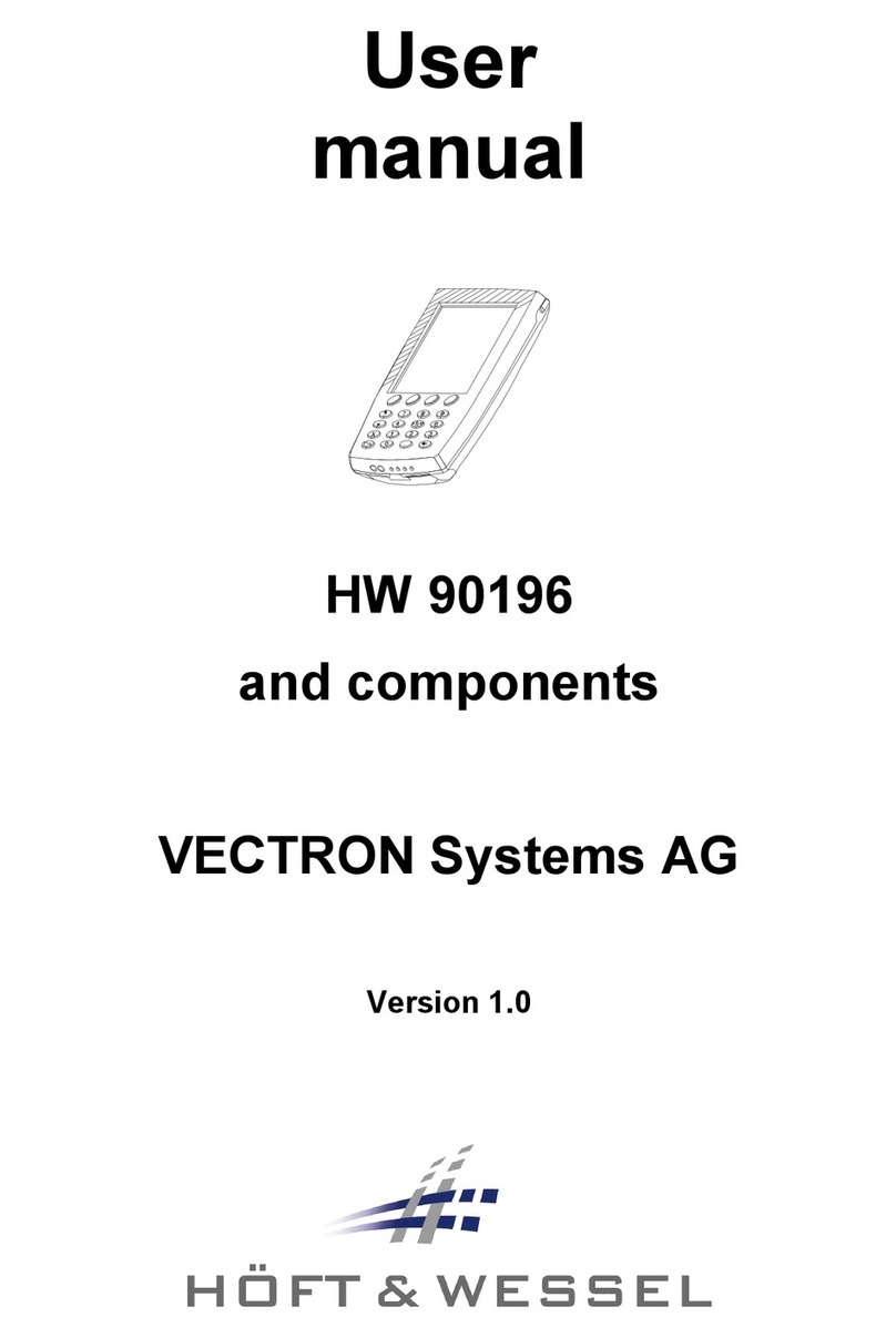 Vectron HW 90196 user manual