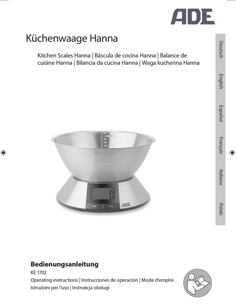 ADE Hanna KE 1702 User manual