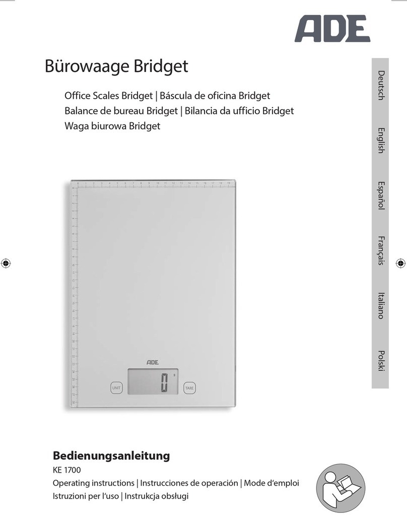 ADE KE 1700 Bridget User manual