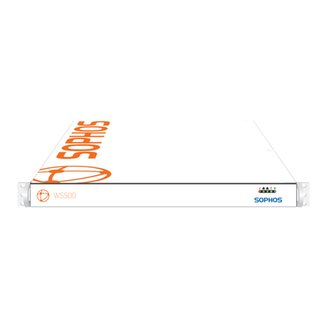 Sophos WS500 User manual Sophos WS500 User manual