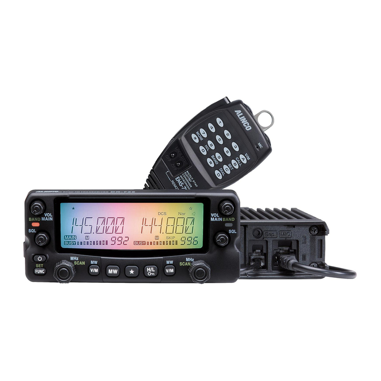 Alinco DR-735T(2) User manual