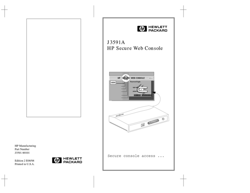 HP J3591A User manual