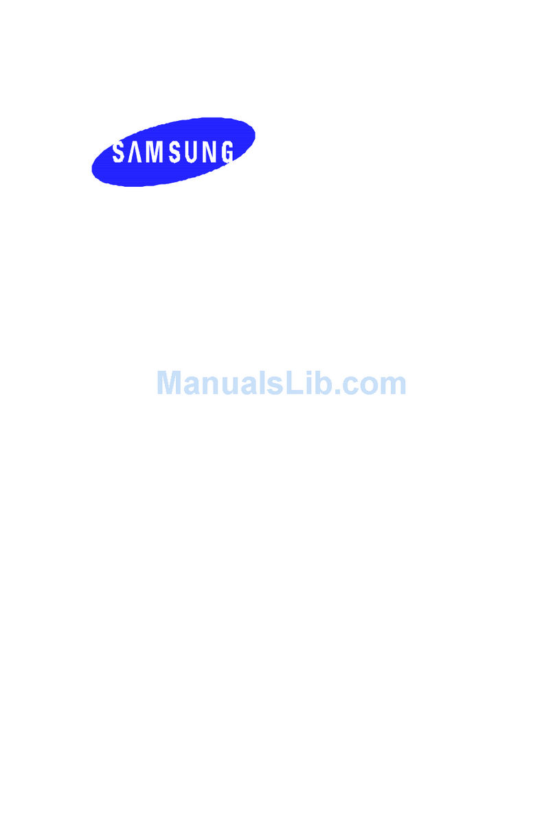 Samsung SPH-i700 Series User manual Samsung SPH-i700 Series User manual