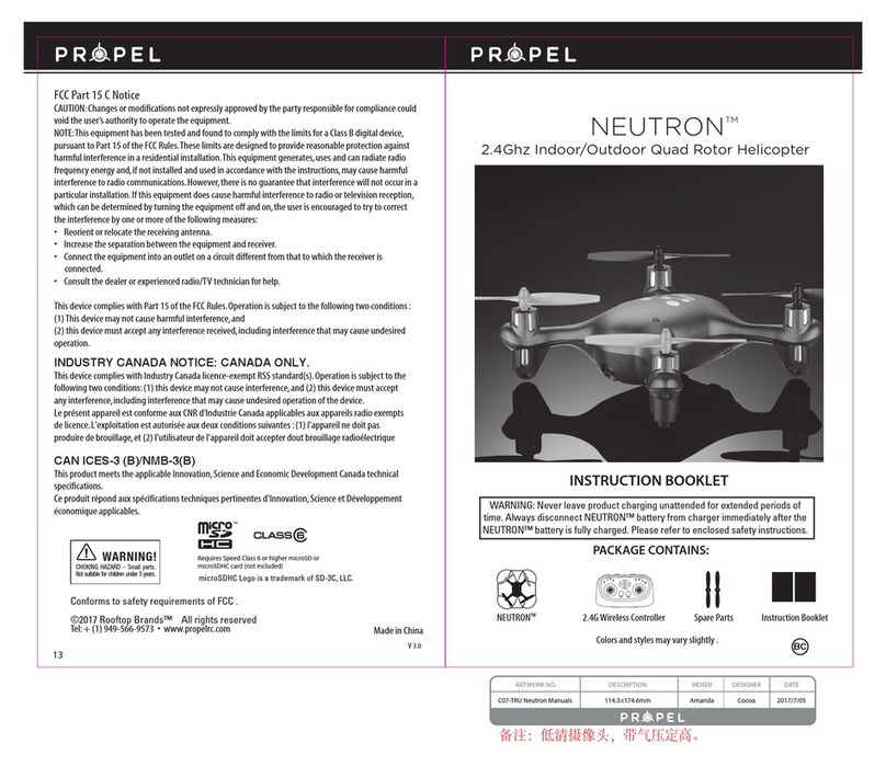 Propel Trampolines NEUTRON User manual