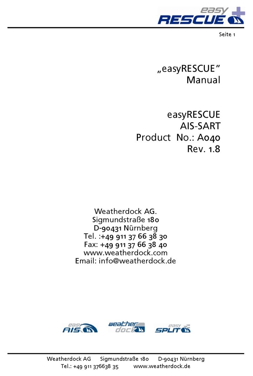 Weatherdock easyRESCUE AIS-SART manual