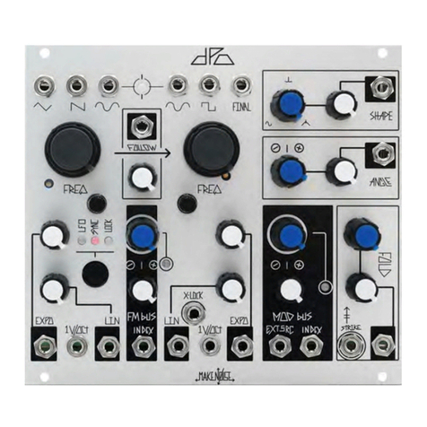 Make Noise DPO User manual Make Noise DPO User manual
